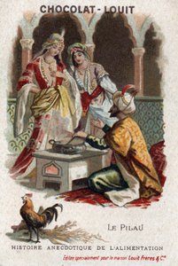 Historia anecdótica de la comida: el pilaf (pavo). Sultán Amurat IV (o Murad IV)