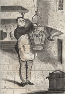 Anthelme Collet (1785-1840) en el bagne de Rochefort. Grabado en “Histoire des bagnes depuis leur creación à nos jours” (1877) por Pierre Zaccone (1817-1895). Colección privada. de Anonymous Anonymous