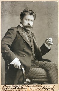 Retrato del director Arthur Nikisch (1855-1922)