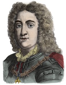 Carlos VI, Emperador del Sacro Imperio Romano (1685-1740) - Carlos de Habsburgo (Karl von Habsburg) - Grabado