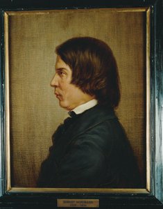 Compositor Robert Schumann ... (pintura sobre lienzo) de Anonymous Anonymous