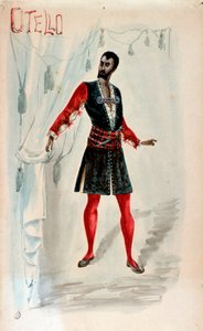 Vestuario para Otello en la ópera de Giuseppe Verdi