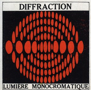 Difracción: luz monocromática. Ilustración anónima de 1925. Colección privada. de Anonymous Anonymous