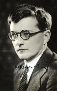 Dmitri Shostakovich - Retrato del compositor Dmitri Shostakovich (1906-1975) por Anónimo de Anonymous Anonymous