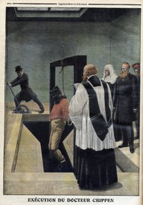 Ejecución del Doctor Crippen, ilustración de 