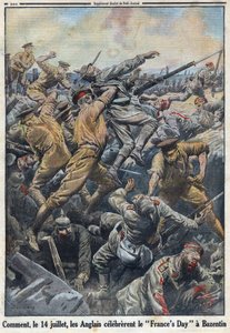 Primera Guerra Mundial 1914-1918. Batalla de Crete Bazentin el 13 y 14 de julio de 1916 donde los ingleses se opusieron al ejército alemán. En 