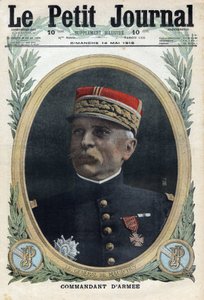 Primera Guerra Mundial 1914-1918. Retrato del General Louis Ernest de Maud