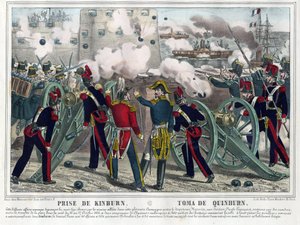 Guerra de Crimea - Batalla de Kinburn (1855) - Bombardeo de Kinburn de Anonymous Anonymous