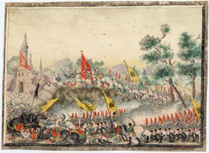 El ejército ruso capturó la fortaleza de Izmail en 1790 de Anonymous Anonymous