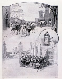 Ilustración para la ópera La cortigiana de Antonio Scontrino, interpretada en Milán en 1896 de Anonymous Anonymous