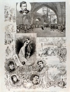 Ilustraciones para Marion Delorme, ópera de Ponchielli, en el teatro alla Scala de Anonymous Anonymous