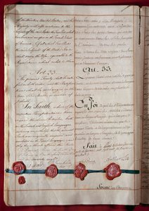 Independencia de los Estados Unidos: comercio de amistad y comercio entre Francia y Estados Unidos (representado por Benjamin Franklin) data de febrero de 1778 en ambos idiomas. 1778 París, Ministerio de Asuntos Exteriores de Anonymous Anonymous