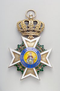 Reino de Sajonia - Orden Militar de San Enrique: insignia de la gran cruz - 1736-1918 de Anonymous Anonymous
