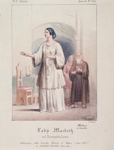 Personaje de Lady Macbeth en Macbeth, ópera de Giuseppe Verdi de Anonymous Anonymous