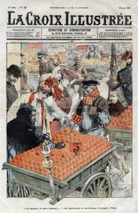 Los vendedores de naranjas (La valencia) en París en 1905 - portada de 