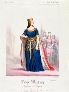 Personaje de la reina Macbeth en la ópera Macbeth de Giuseppe Verdi de Anonymous Anonymous