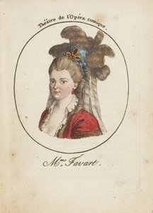 Madame Justine Favart (1727-1772) de Anonymous Anonymous