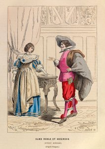 Trajes de noble y nobleza del siglo XVIII - colección privada de Anonymous Anonymous