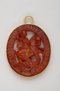 Orden de la Jarretera: la insignia Lesser George (finales del siglo XVIII - principios del siglo XIX) de Anonymous Anonymous