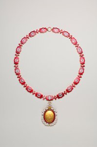 Orden de la Dinastía Otomana: collar y colgante - principios del siglo XX de Anonymous Anonymous