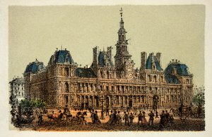 París 1874: Ayuntamiento, colección privada de Anonymous Anonymous