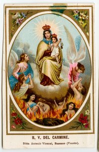 Nuestra Señora del Carmen (cromolitografía) de Anonymous Anonymous