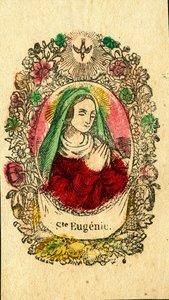 Imagen piadosa: Santa Eugenia de Roma de Anonymous Anonymous
