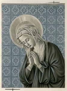 Imagen piadosa: Virgen María