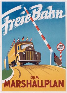 Plan Marshall o Programa de recuperación europea (1948-1952)