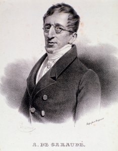 Retrato de Alexis de Garaude (1779-1852), compositor francés. Siglo XIX de Anonymous Anonymous