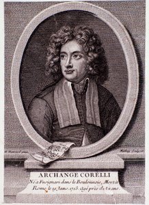 Retrato de Arcangelo Corelli de Anonymous Anonymous