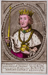 Retrato de Eduardo II (1284-1327) Rey de Inglaterra de Anonymous Anonymous