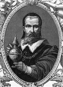 Retrato de Francesco Raibolini llamado il Francia (1450-1518) pintor italiano. Grabado de 1859 en “las galerías de Europa - Italia” por Armengaud. Colección privada. de Anonymous Anonymous