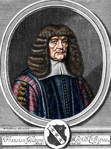 Retrato de Francis Glisson (1599-1677) médico y anatomista británico. de Anonymous Anonymous