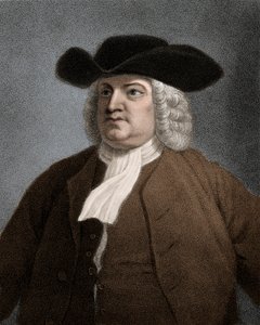 Retrato de Guillaume (William) Penn (1644-1718) cuáquero inglés, fundador de Pensilvania de Anonymous Anonymous