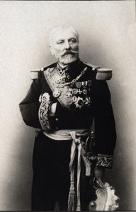 Retrato de Hyacinthe Laurent Théophile Aube (Almirante Aube) (1826-1890), almirante francés. Colección FPL. de Anonymous Anonymous