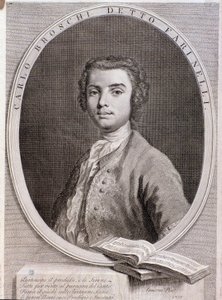 Retrato del castrato italiano Carlo Broschi llamado Farinelli (1735) de Anonymous Anonymous