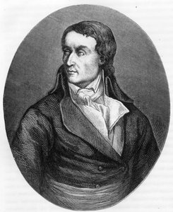 Retrato de Jean Baptiste Carrier (1756-1794), político francés - Grabado de 1863 en “Le Livre Rouge - Histoire De L