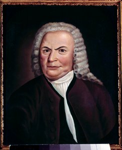 Retrato de Johann Sebastian Bach de Anonymous Anonymous