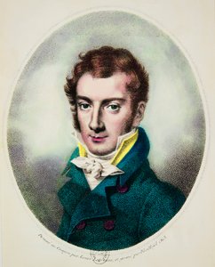 Retrato de Joseph Mayseder (1789-1863) Violinista y compositor austriaco, Colección Privada