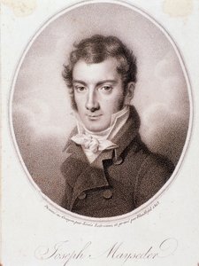 Retrato de Joseph Mayseder (litografía) de Anonymous Anonymous