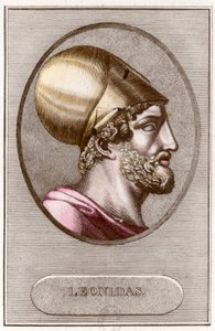 Retrato de Leónidas I, Rey de Esparta (491 a.C. - 480 a.C.)