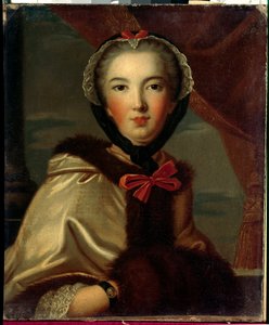 Retrato de Louise Henriette de Bourbon Conti, Mademoiselle de Conti, Duquesa de Orleans de Anonymous Anonymous