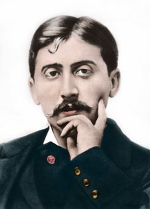 Retrato de Marcel Proust (1871-1922), escritor francés alrededor de 1900 de Anonymous Anonymous