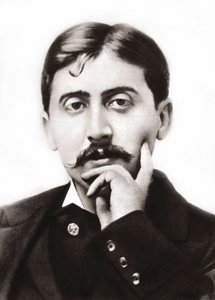 Retrato de Marcel Proust (1871-1922), escritor francés alrededor de 1900 de Anonymous Anonymous