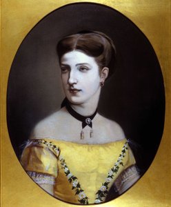 Retrato de Margarita de Saboya Génova (Margherita di Savoia) de Anonymous Anonymous