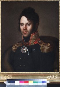 Retrato del Mayor-General Pyotr Afanasievich Papkov (1772-1853) de Anonymous Anonymous