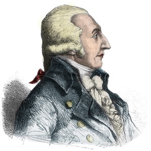Retrato de Pierre Roger Ducos (1747-1816), político francés - Grabado en "Historia de los Girondinos" por Alphonse de Lamartine (1790-1869) 1865-1866 - Colección privada de Anonymous Anonymous