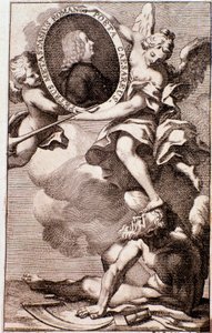 Retrato de Pietro Metastasio (grabado) de Anonymous Anonymous