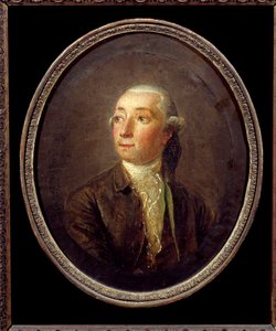 Retrato de Restif de La Bretonne (1734-1806) escritor francés de Anonymous Anonymous